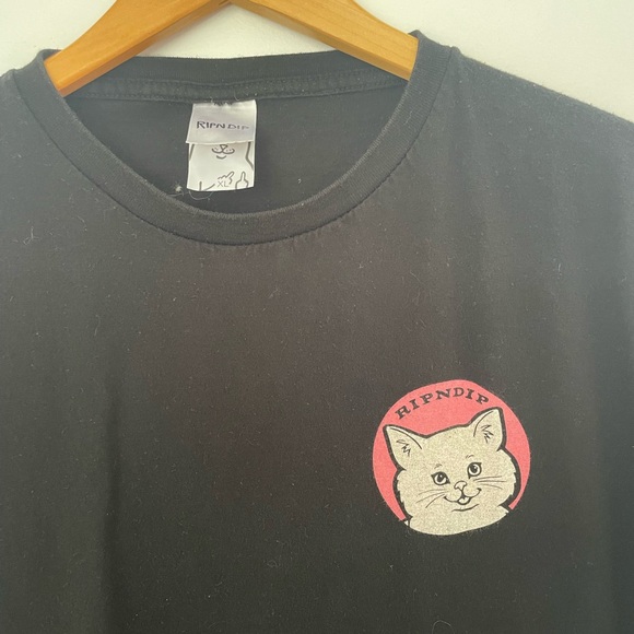 Ripndip Mens T-Shirt Stop Being A P*ssy Tee Black Size XL Streetwear - Picture 8 of 9